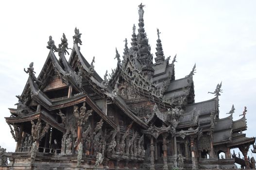 Sanctuary of Truth in Pattaya, Thailand