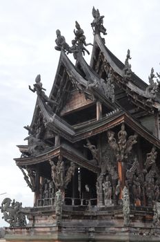 Sanctuary of Truth in Pattaya, Thailand