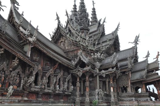 Sanctuary of Truth in Pattaya, Thailand