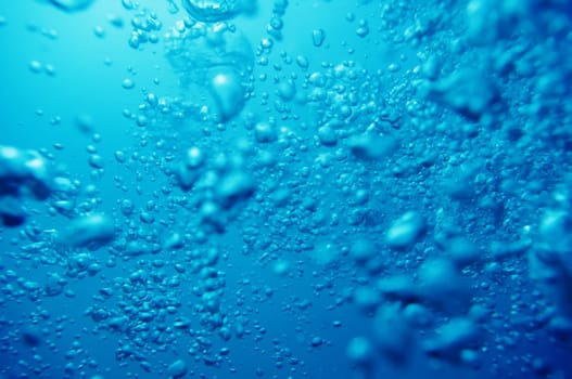 air bubbles in fresh water nice for backgrounds