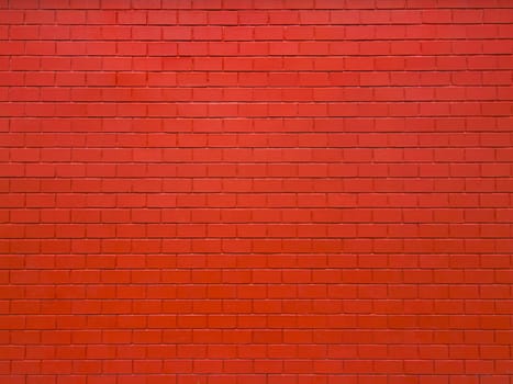 close up of red brick wall background