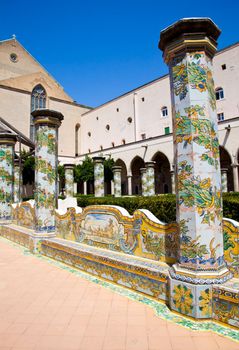 Santa Chiara is a religious complex in Naples, southern Italy, that includes the Church of Santa Chiara and a monastery