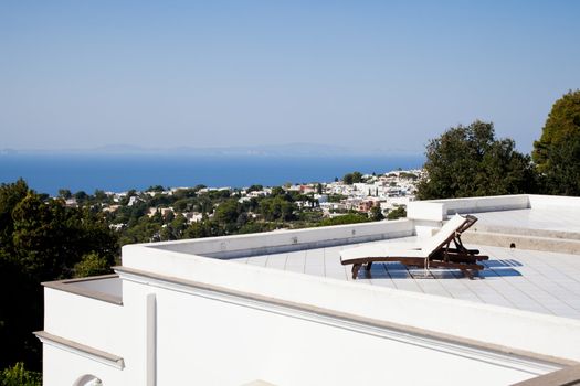 Terrace on Naples Gulf: two seats with a wonderful view