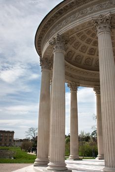 The Temple of Love in the gardens of Trianon, Versailles Castle - France