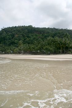 white sand beach koh chang island thailand