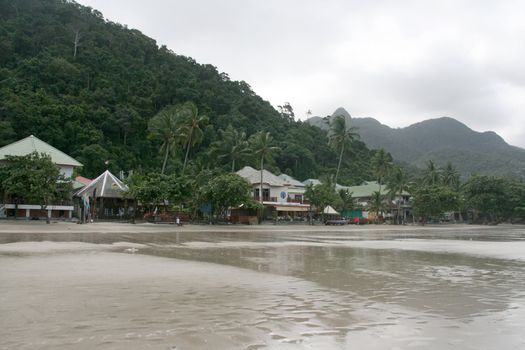 accommodation on the beach  tropical destinations koh chang island thailand