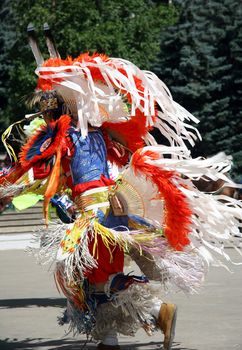 Native indian dance