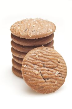 Cookies isolated on white background