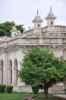 Chowmahalla Palace in Hyderabad in Andhra Pradesh, India