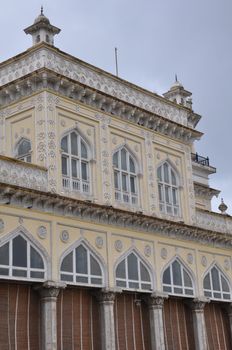 Chowmahalla Palace in Hyderabad in Andhra Pradesh, India