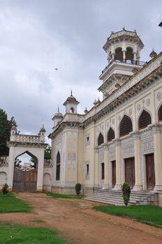 Chowmahalla Palace in Hyderabad in Andhra Pradesh, India