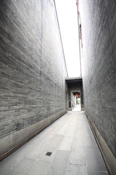 Alley in Chen Clan Academy, Guangzhou, China