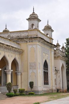 Chowmahalla Palace in Hyderabad in Andhra Pradesh, India