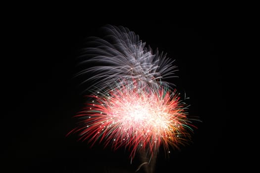 Fireworks in the south of Italy