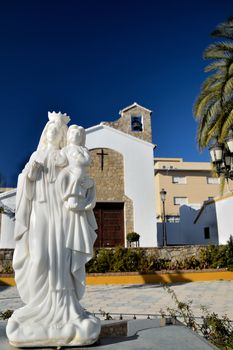 Old church in Estepona, located near the port