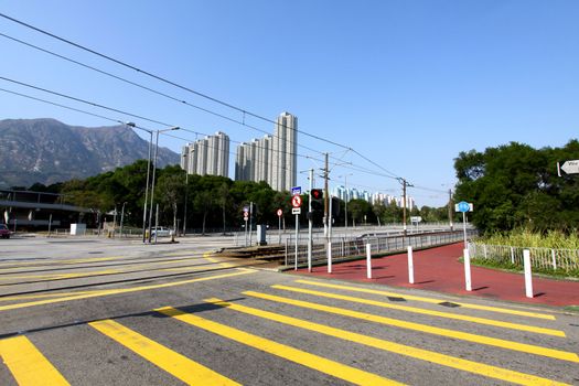 Hong Kong downtown at day 