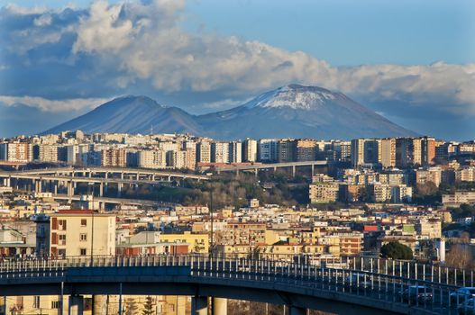 cityscape and urban scenes in Naples, Italy