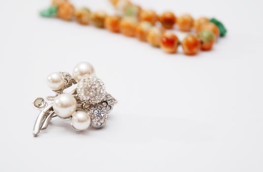 Brown  beads