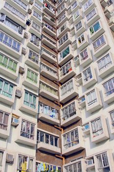 Hong Kong apartments at day