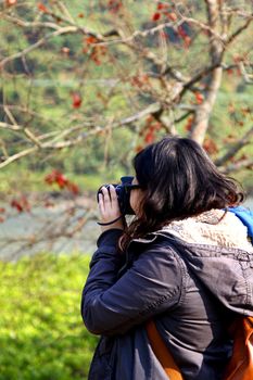 Female photographer