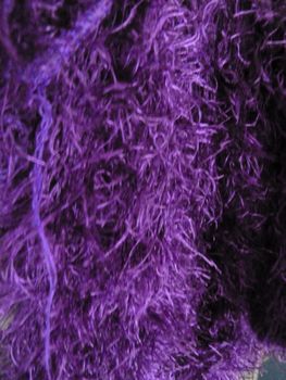 purple fabric as a background