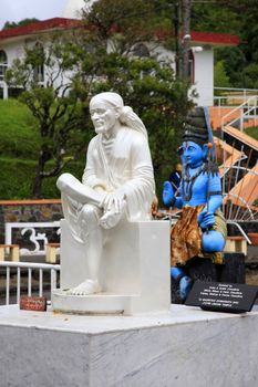Shiva statue at Grand Bassin lake, Mauritius