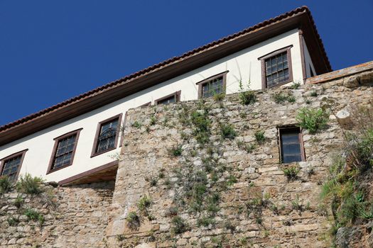 Turkey. Antalya town. Traditional Turkish house in downtown