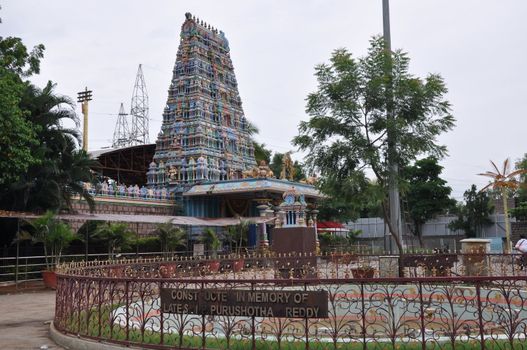 Pedamma Temple in Hyderabad in Andhra Pradesh, India