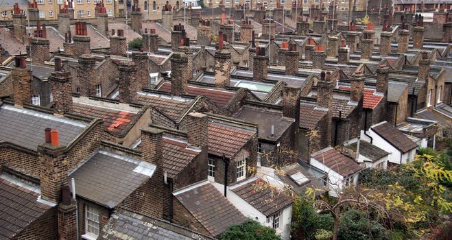  Roof tops of London U.K.