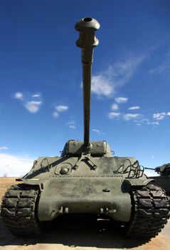 Tank from W.W. II.