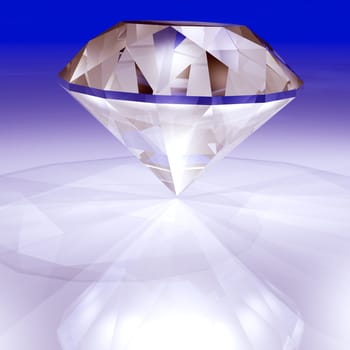 A brilliant diamond