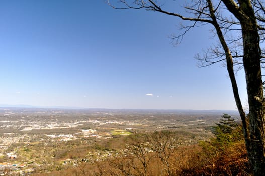 Chattanooga from the Civil War Battlefield