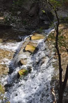 Chalk Ridge Texas Waterfall