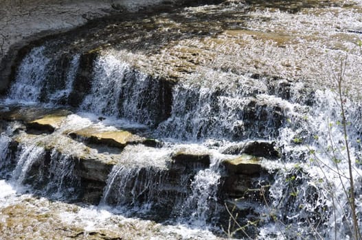 Chalk Ridge Texas Waterfall