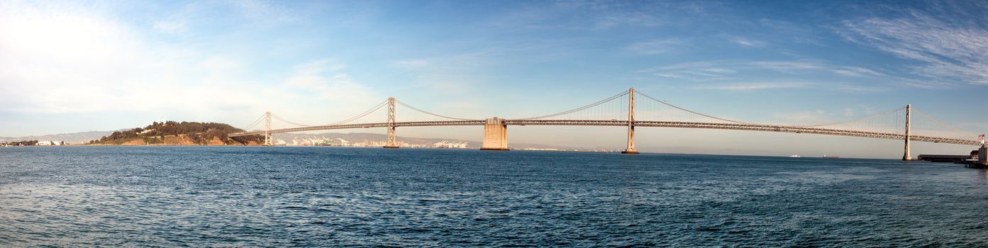 The San Francisco–Oakland Bay Bridge Panorama