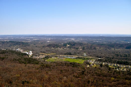 Overlooking Chattanooga from Rock City
