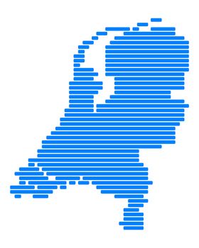 Map of Netherlands