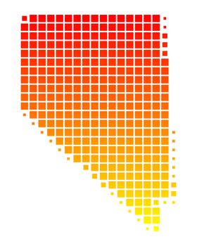 Map of Nevada