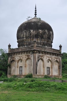 Qutb Shahi Tombs in Hyderabad in Andhra Pradesh, India