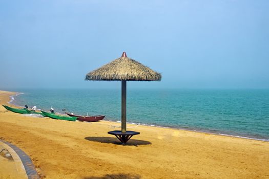 Tropical seaside scenery - taken in Hainan Island, China