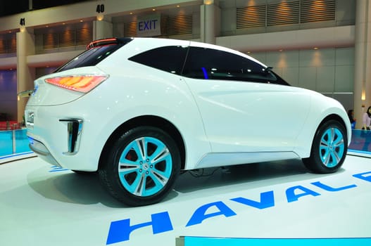 BANGKOK, THAILAND - MAR 30: Haval E, Concept car, shown at the Bangkok Motor Show 2013 in Bangkok, Thailand on March 30, 2013.