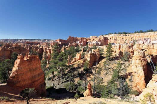 view of famous Bryce Canyon, Utah, USA