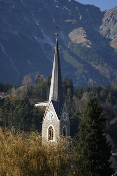 St. Nicholas Church at Innsbruck, Portrait