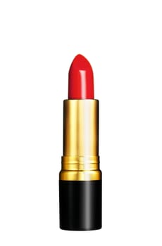 Red lipstick isolated