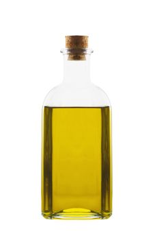 olive oil isolated on white background