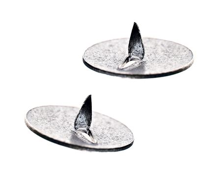 Drawing Pins isolated on white background