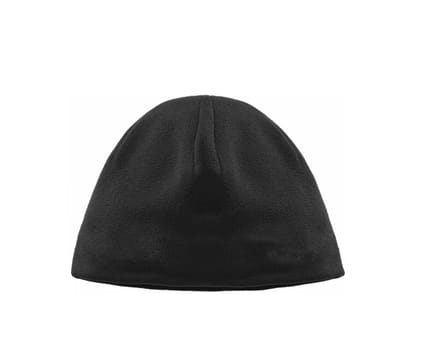 Black cap isolate on white background