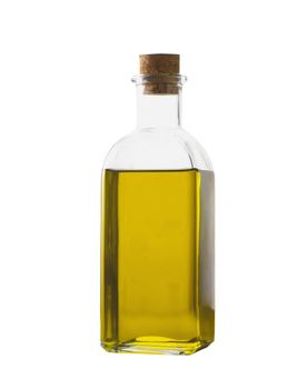 olive oil isolated on white background