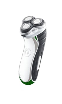 Shaving machine isolated on white