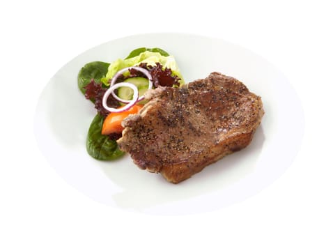 meat with vegetables